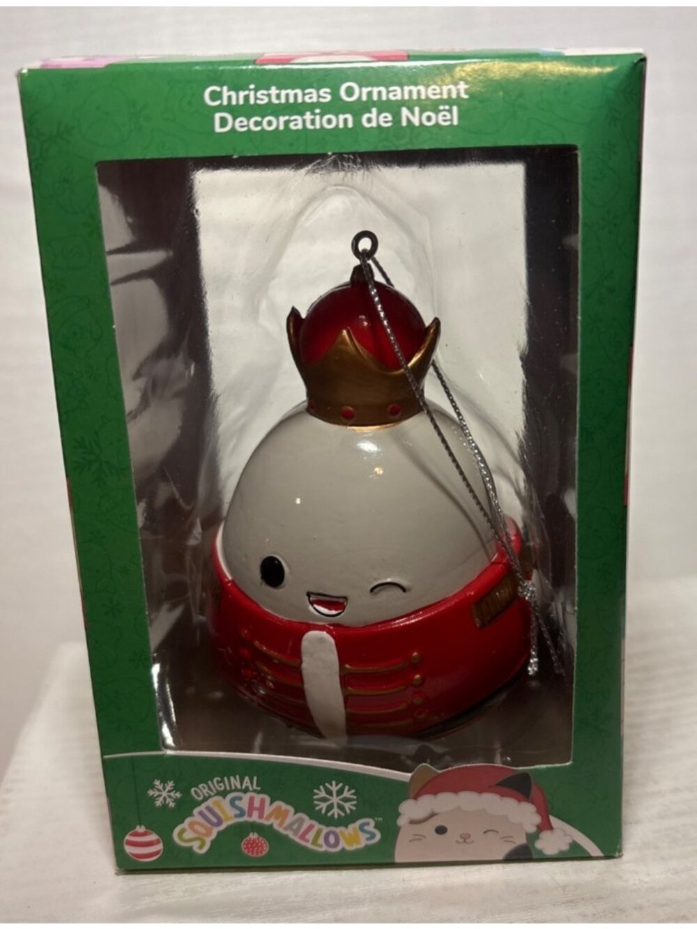 Christmas Squishmallows Gordon as Nutcracker Ornament Jazwares Kelly Toys 2024